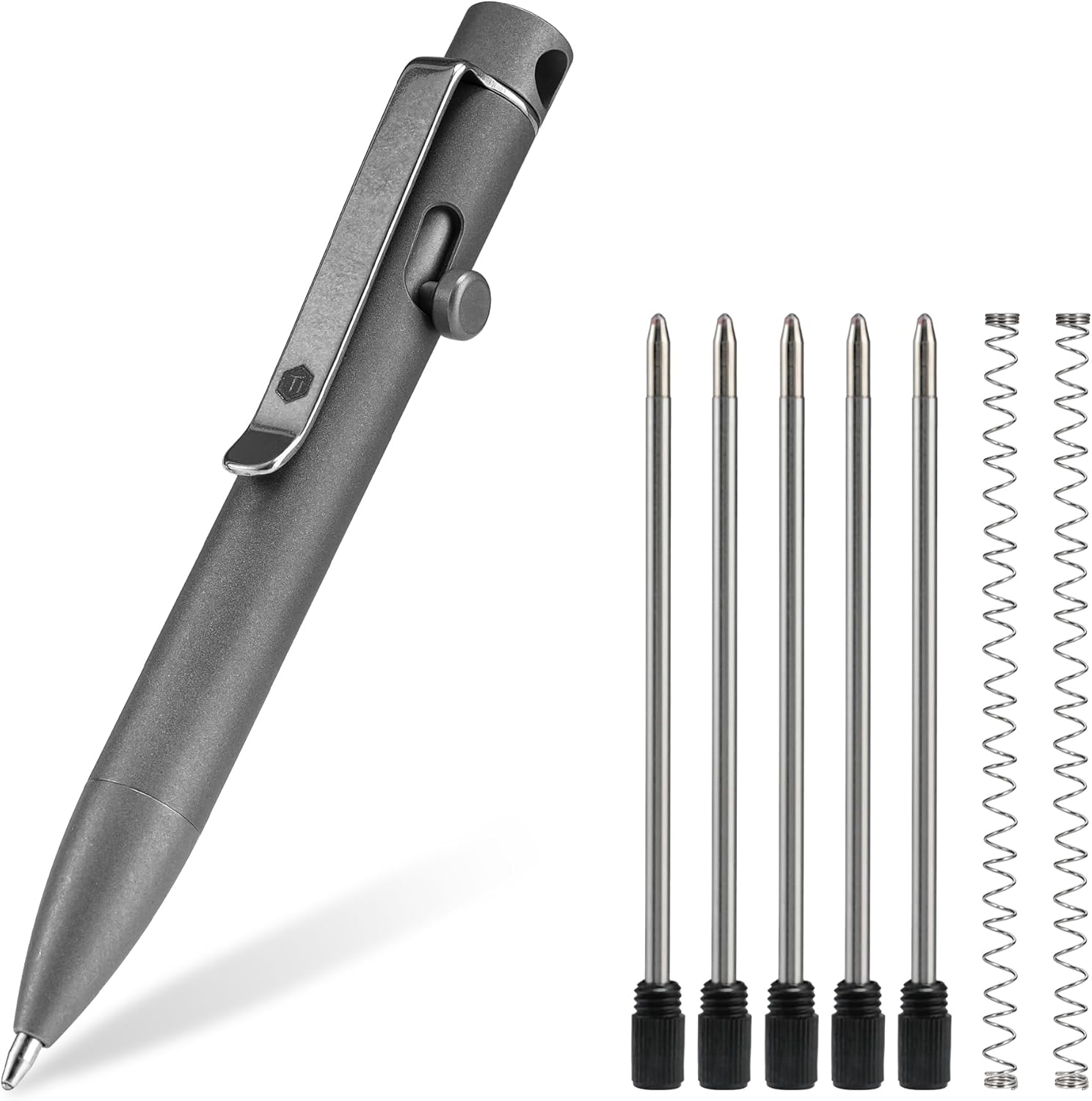 Edc Carry Clip - KeyUnity KP04SW Bolt Action EDC Pen