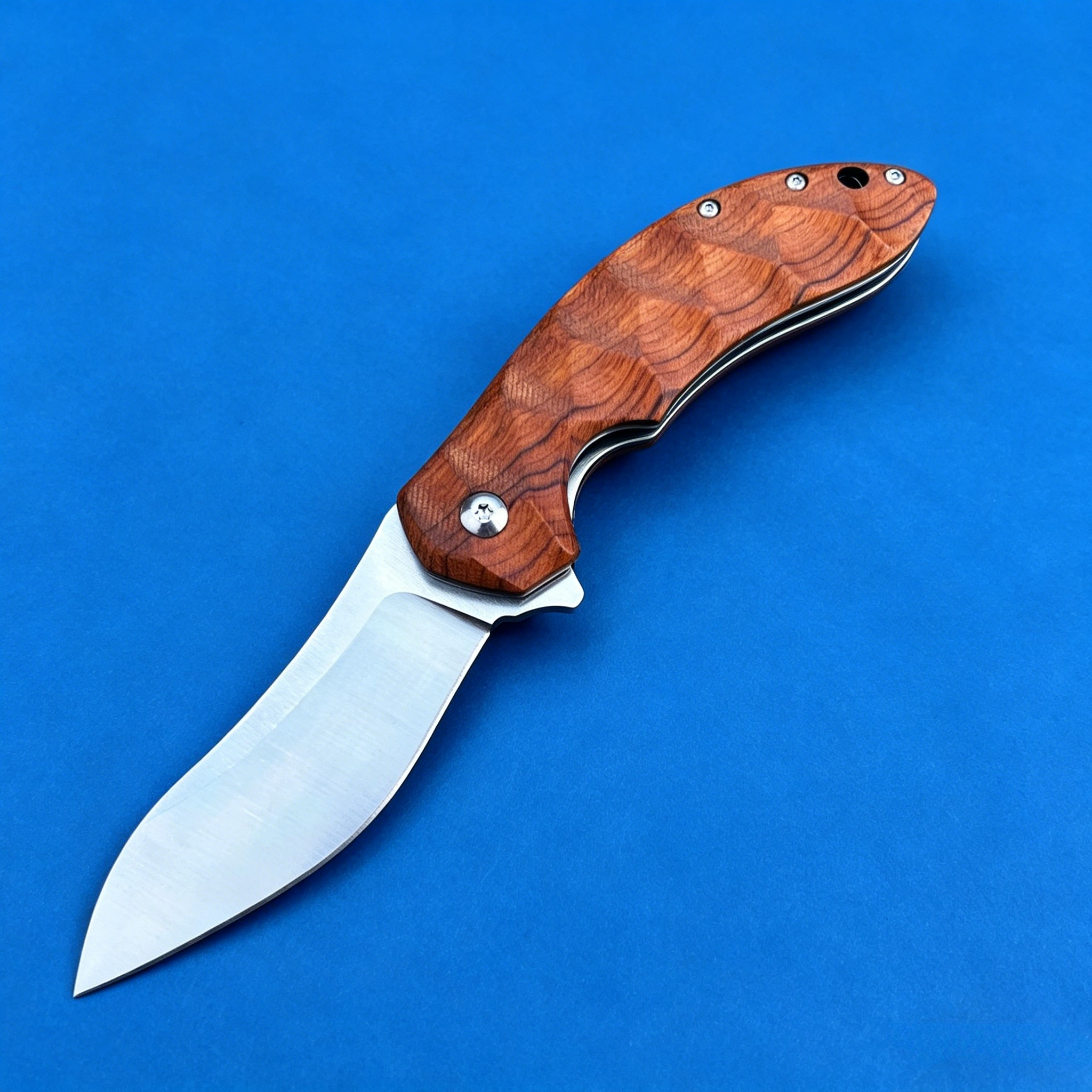Edc Pocket Carry Fixed Blade - FX320 Compact Pocket Knife 8Cr13MoV Steel