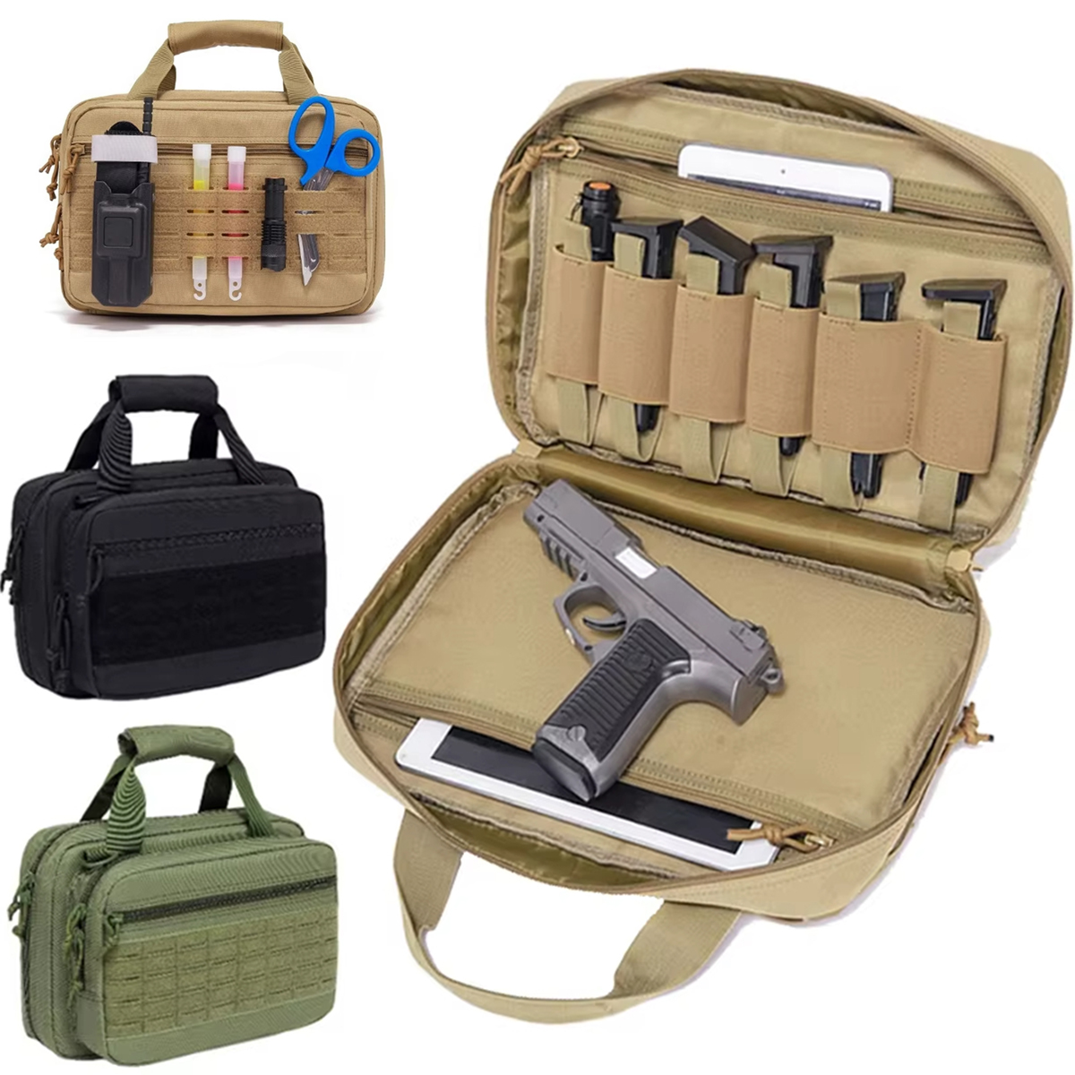 Edc Carry Pistols - Tactical Pistol Case Gun Bag Soft