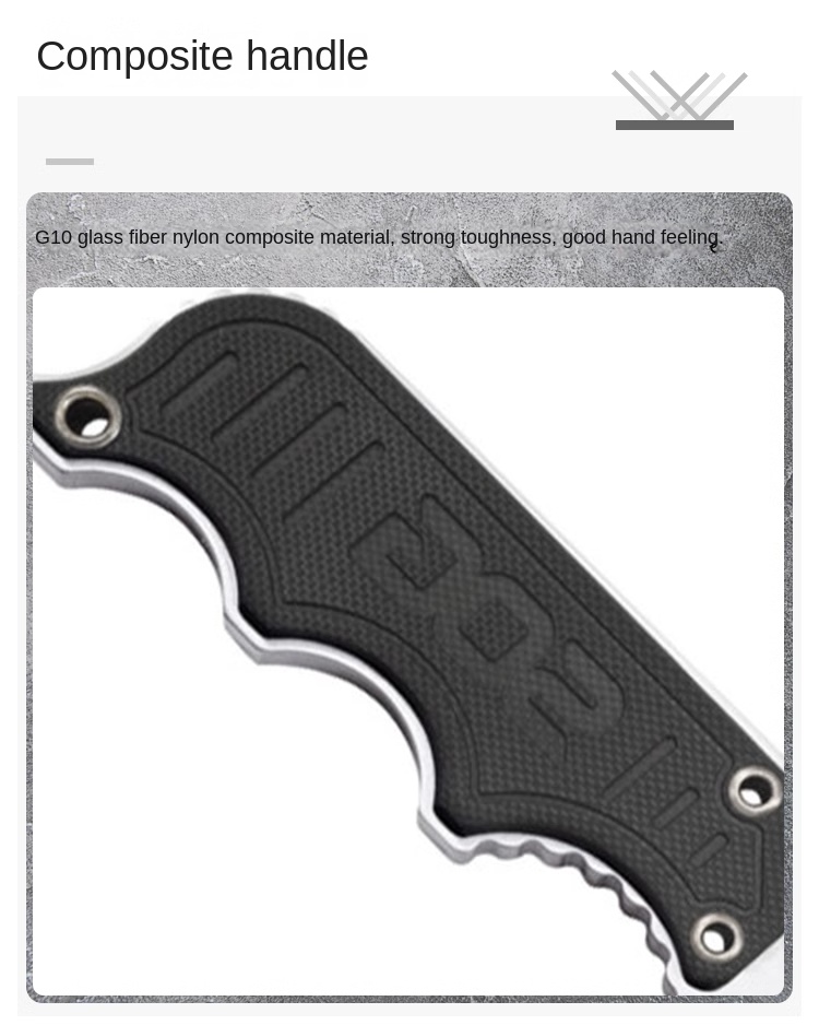 5CR15 stainless steel lightwei – Edc Fixed Blade Deep Carry Bewertung und Preis