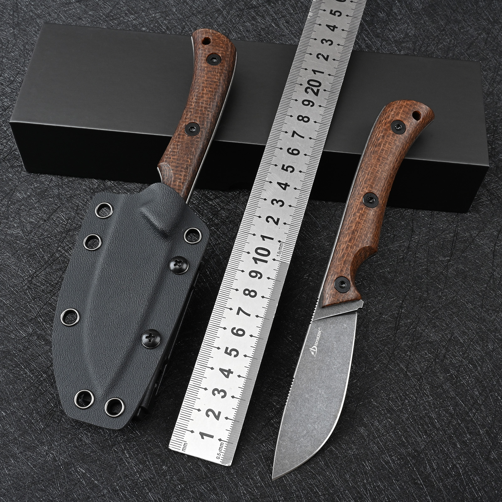 SDOKEDC DC53 Steel EDC Utility – Edc Fixed Blade Deep Carry Bewertung und Preis