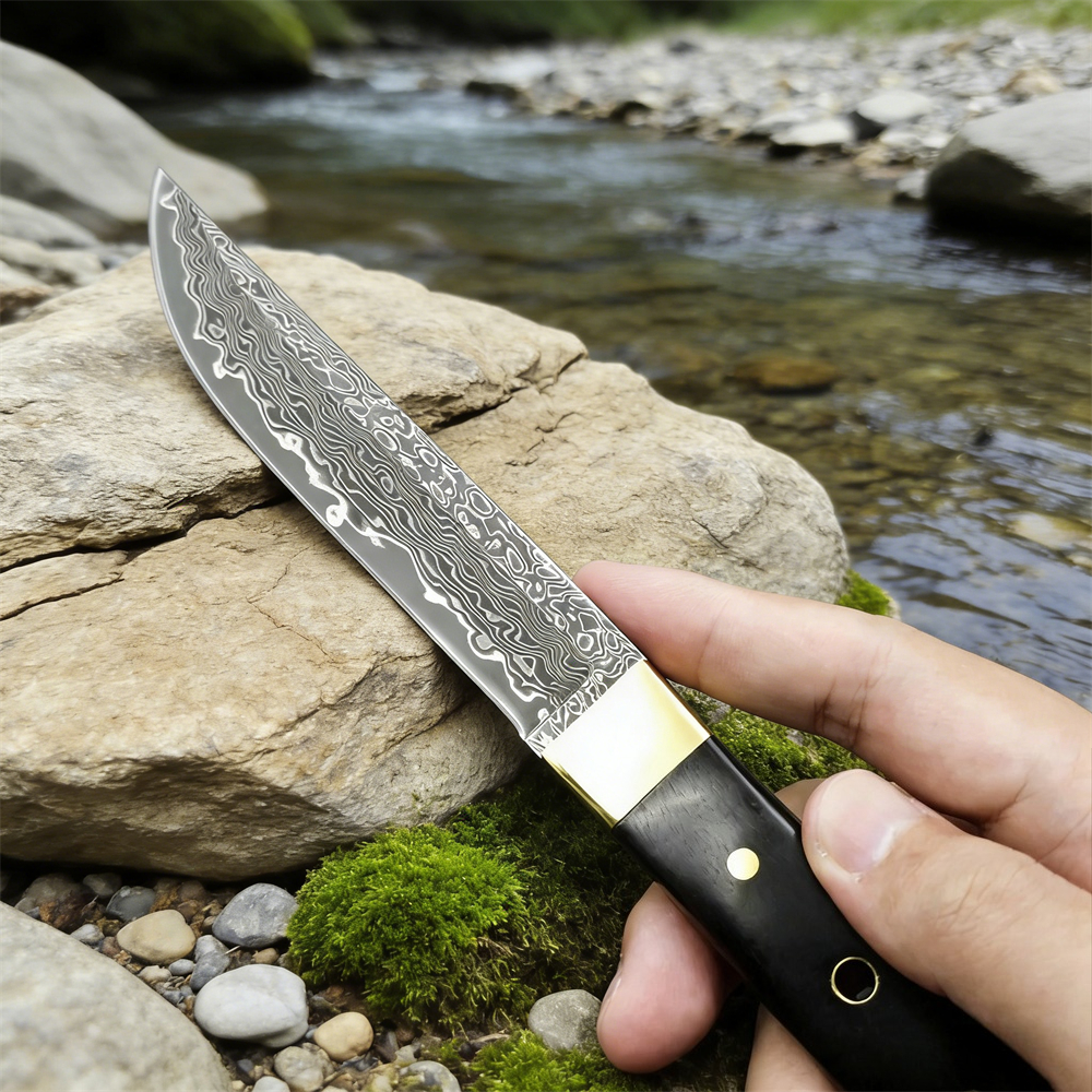 High Hardness Damascus Blade E – Edc Pocket Carry Fixed Blade Bewertung und Preis