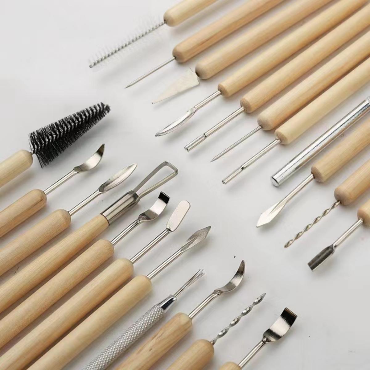 11pcs/set Pottery Tools  Wood  – Pocket Knife Ceramic Bewertung und Preis