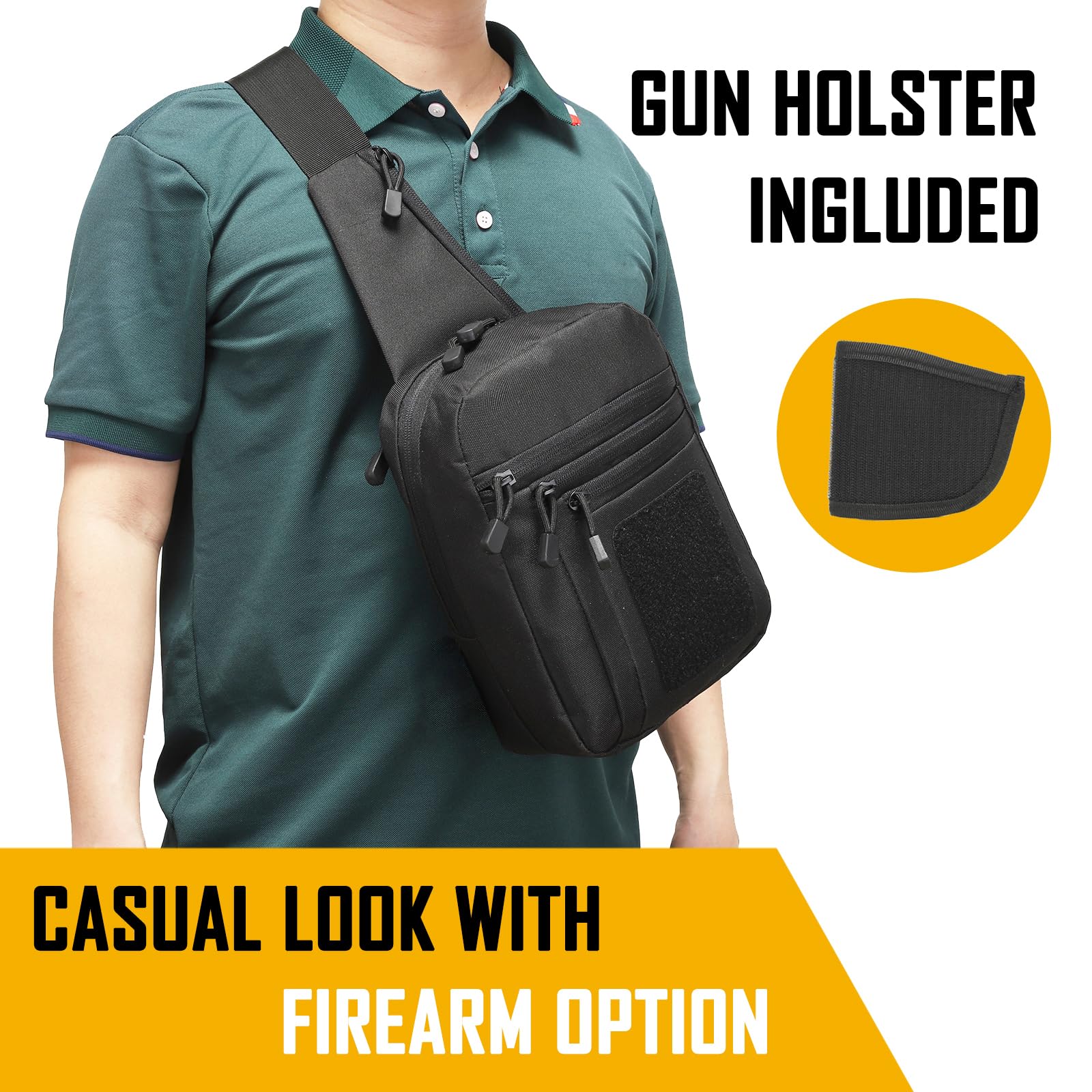Concealed Carry Crossbody Bag  – Edc Carry For Men Bewertung und Preis