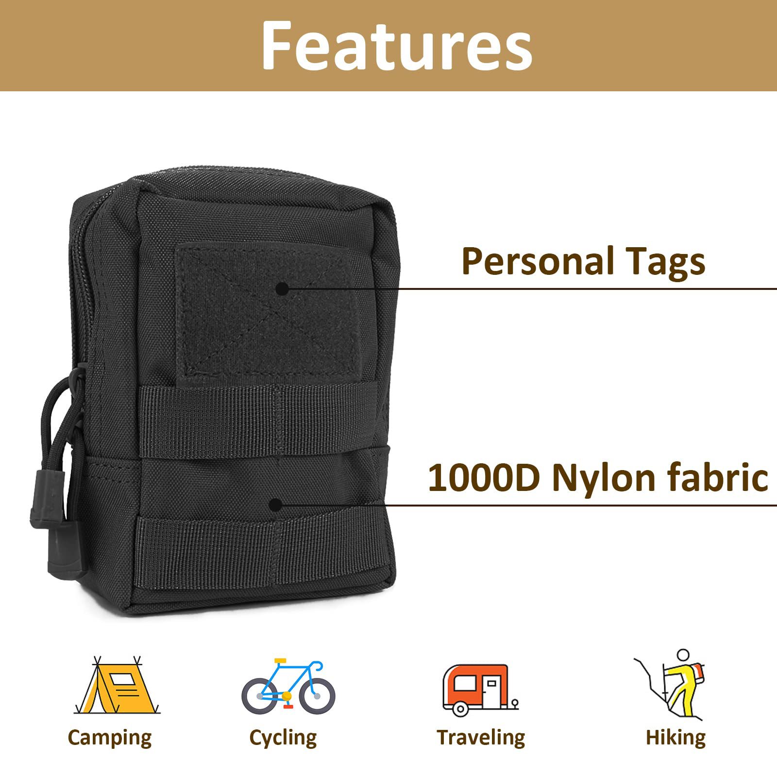 Tactical Molle Medical Accesso – Edc Carry Accessories Bewertung und Preis
