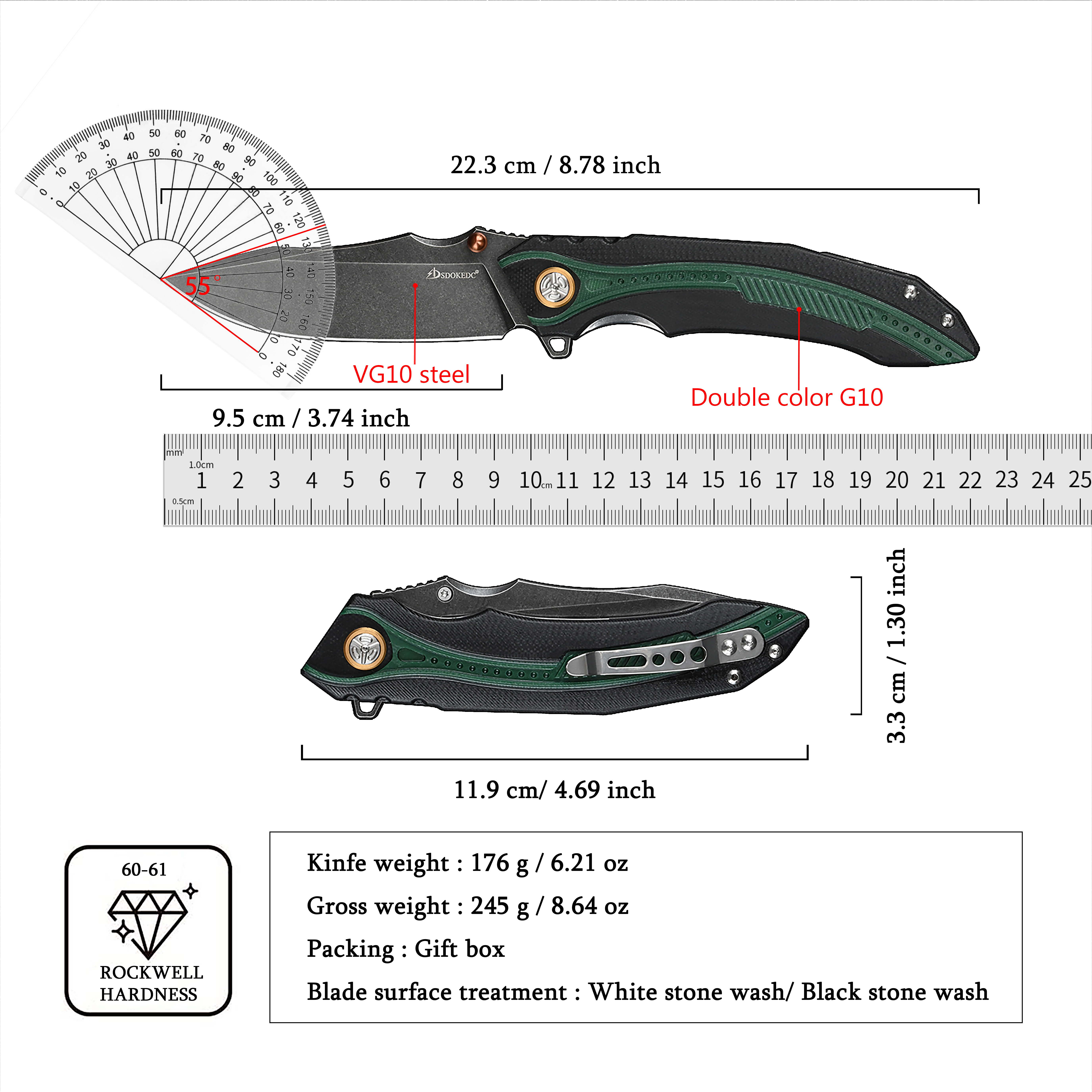 Premium SDOKEDC Foldable EDC U – Edc Carry For Men Bewertung und Preis