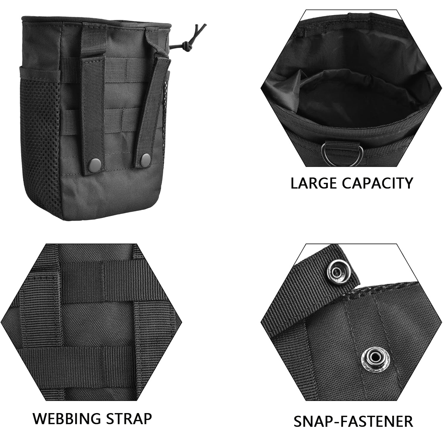 CZHIYAO Durable Molle Dump Pou – Edc Carry Pocket Pouch Bewertung und Preis