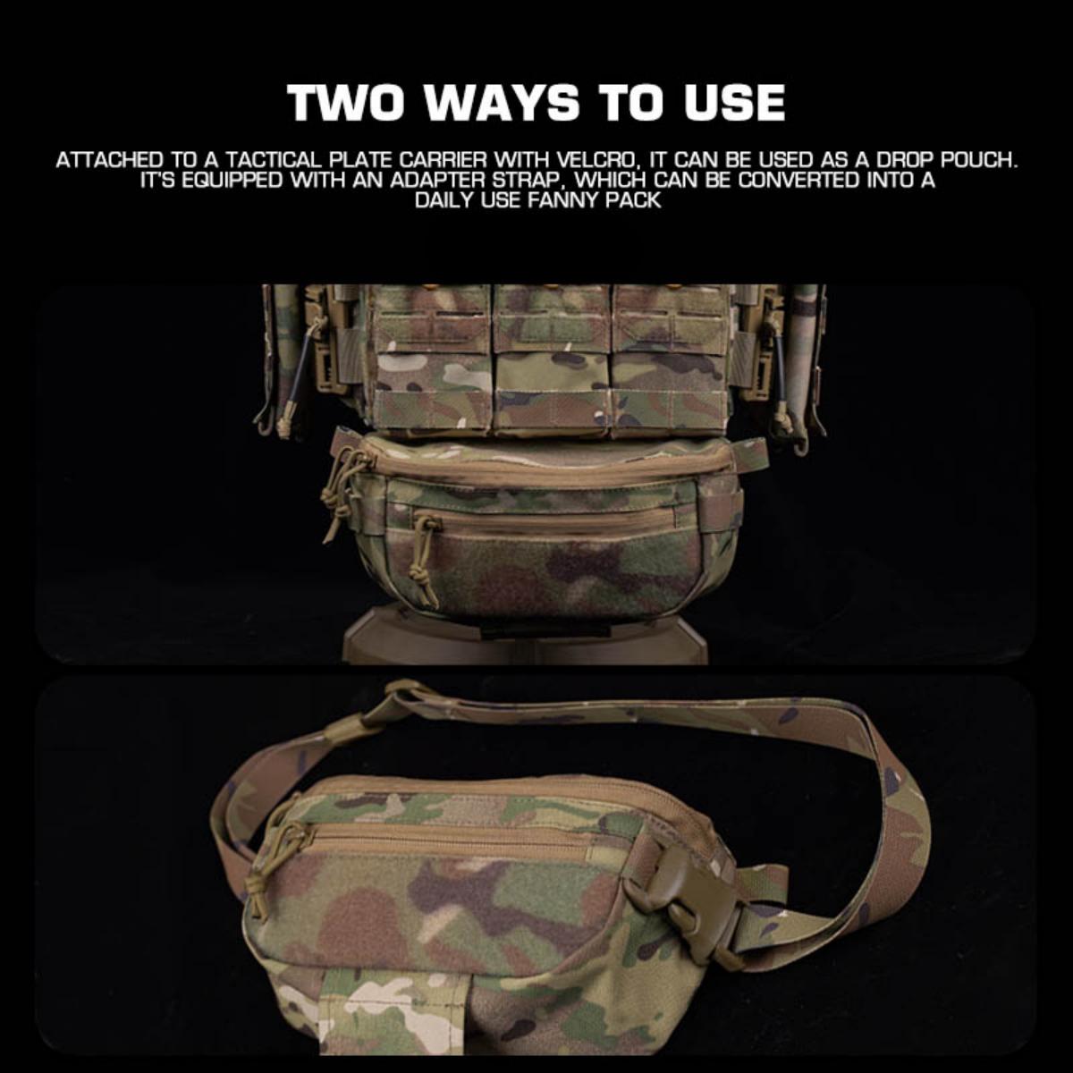 DP Universal Drop Pouch Dual-P – Edc Carry Fanny Pack Bewertung und Preis