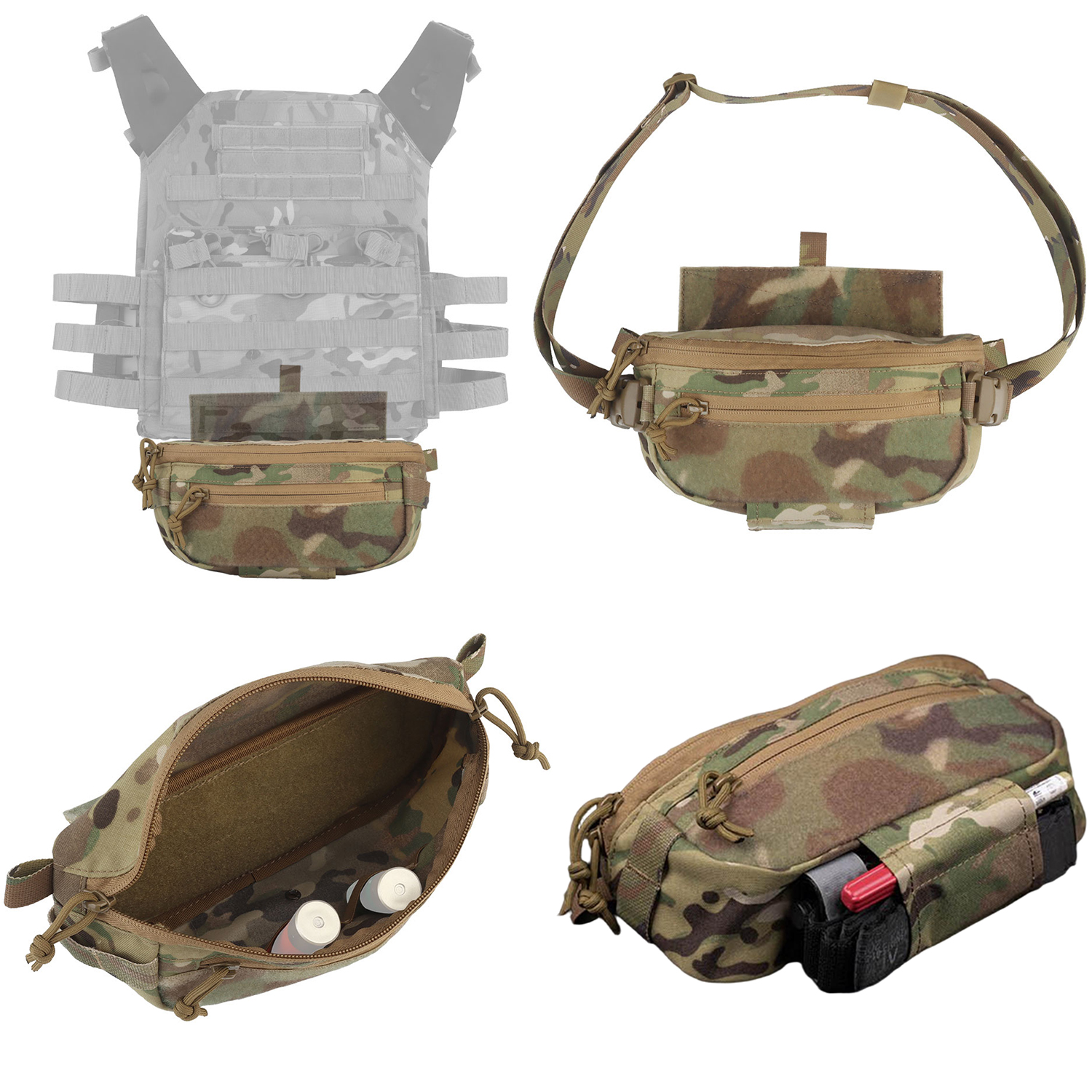 DP Universal Drop Pouch Dual-P – Edc Carry Fanny Pack Bewertung und Preis