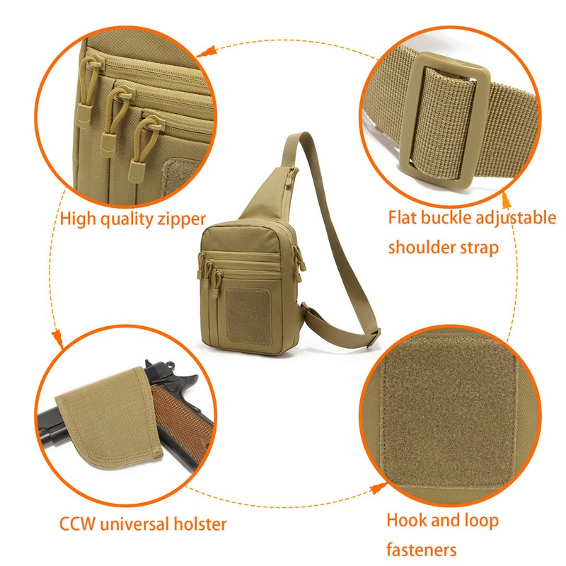 EDC 1000D Tactical Chest Bag P – Edc Carry Pistols Bewertung und Preis