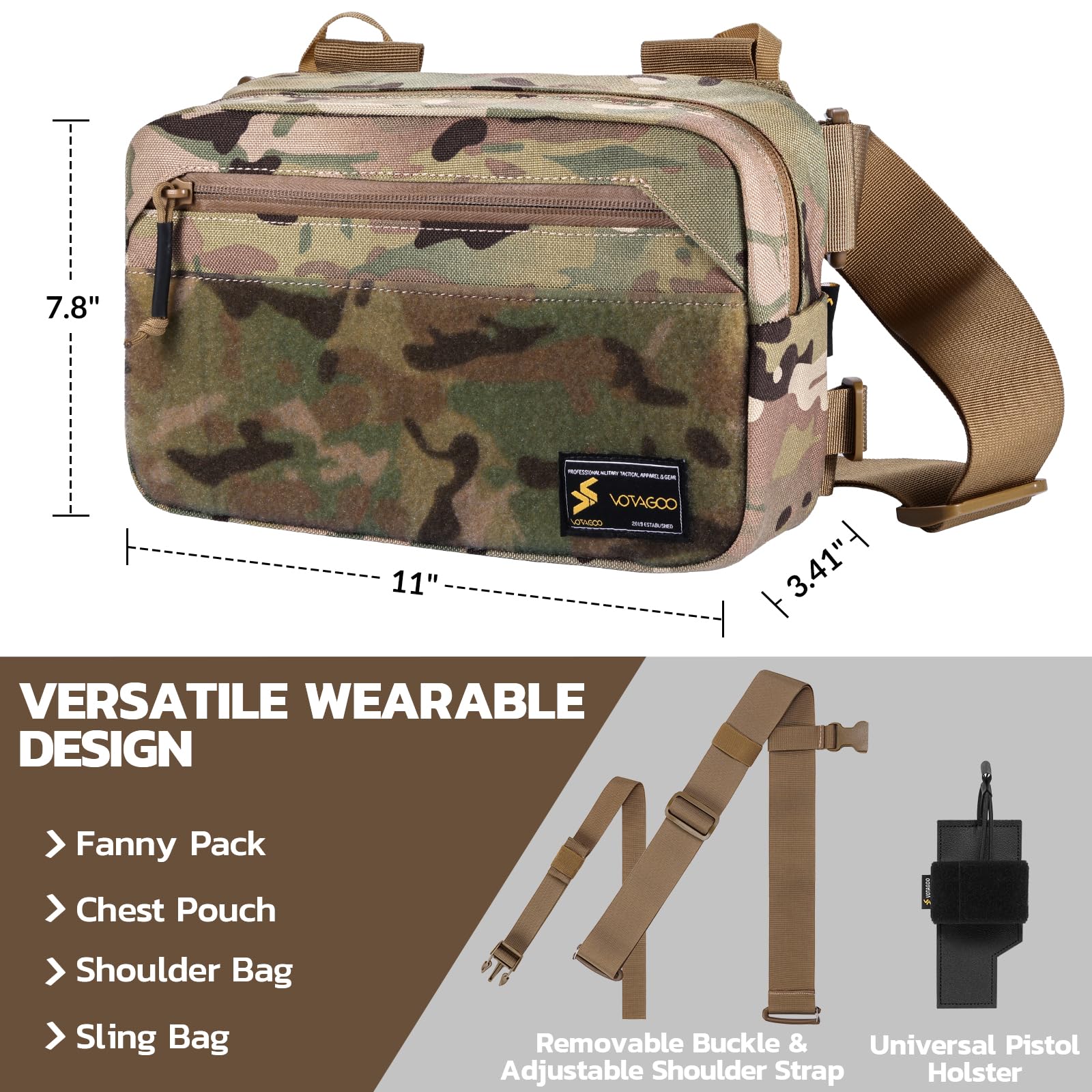 Tactical Fanny Pack, Concealed – Edc Carry Fanny Pack Bewertung und Preis