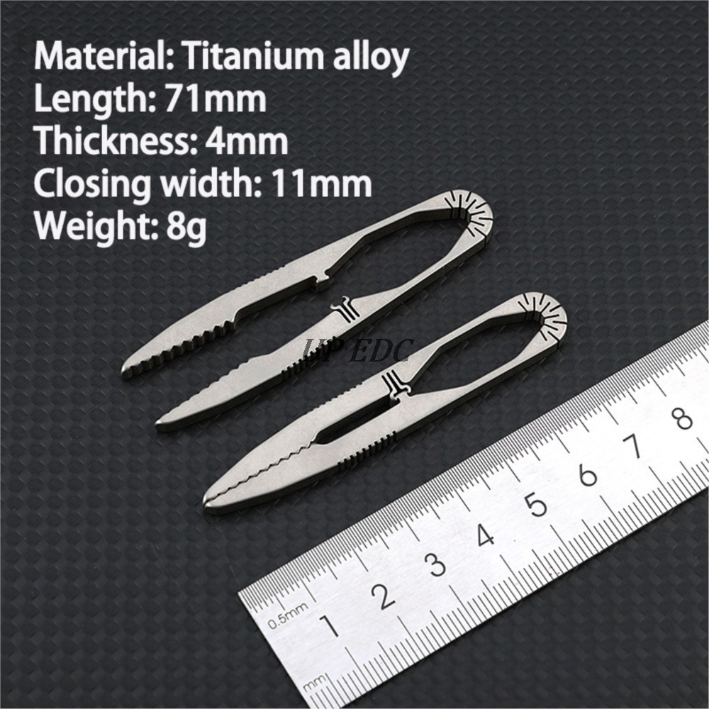 New titanium alloy carabiner t – Edc Carry Clip Bewertung und Preis