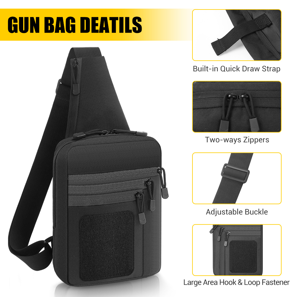 Tactical Pistol Gun Bag Concea – Edc Carry Pistols Bewertung und Preis