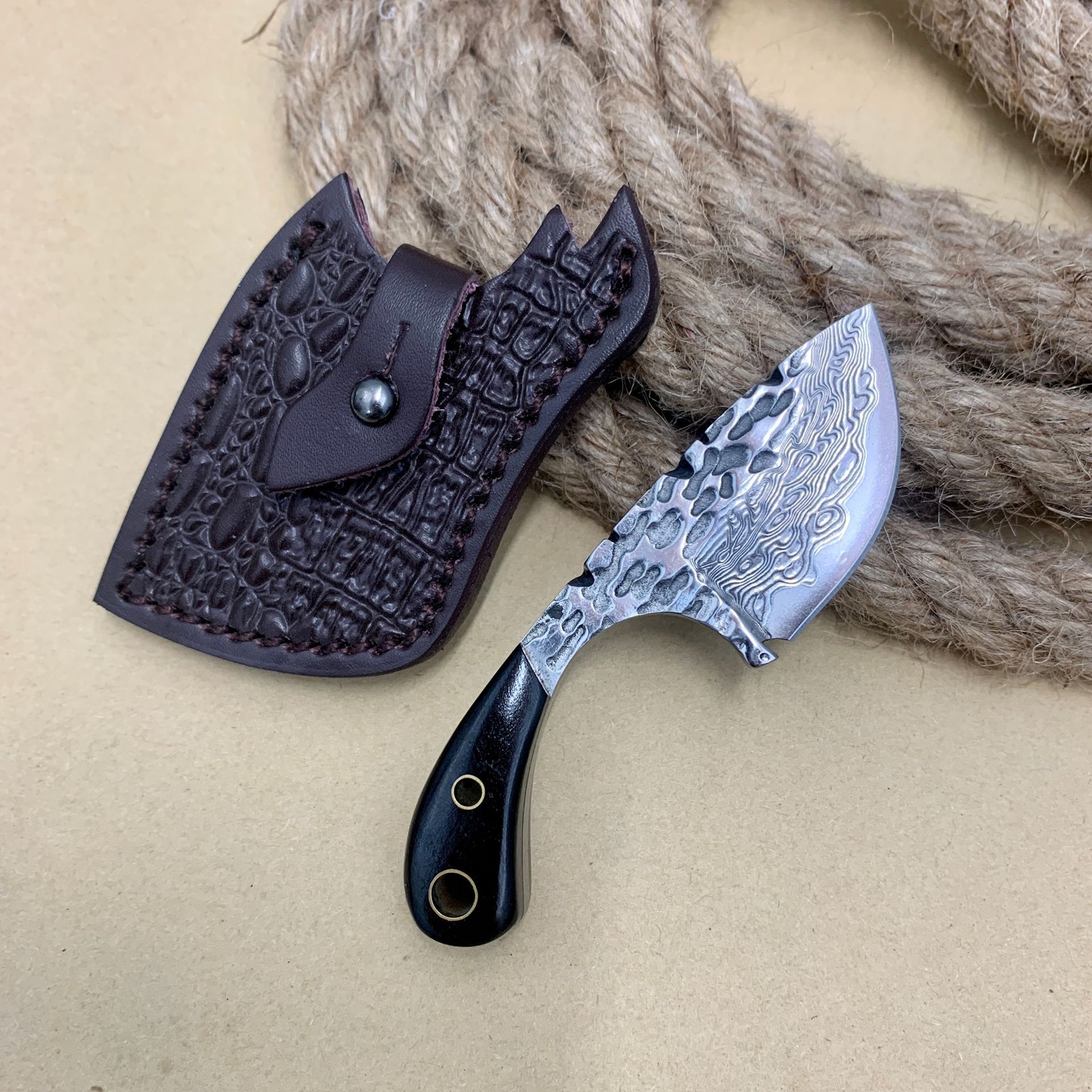 RHON 40MM Mini Full Tang Blade – Edc Pocket Carry Fixed Blade Bewertung und Preis