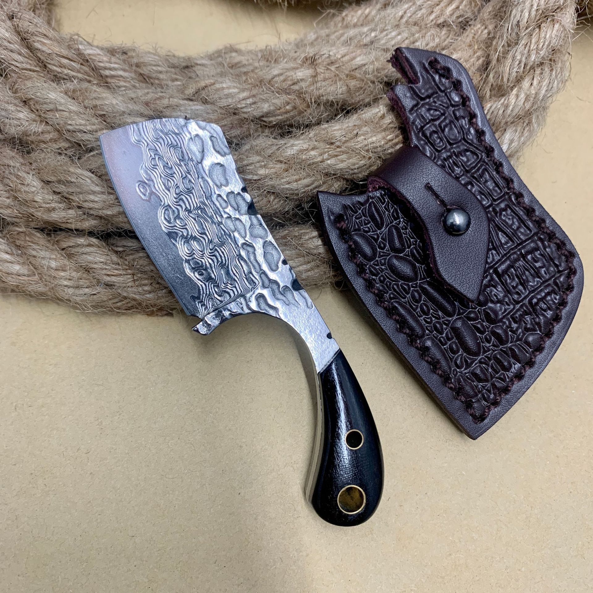 RHON 40MM Mini Full Tang Blade – Edc Pocket Carry Fixed Blade Bewertung und Preis