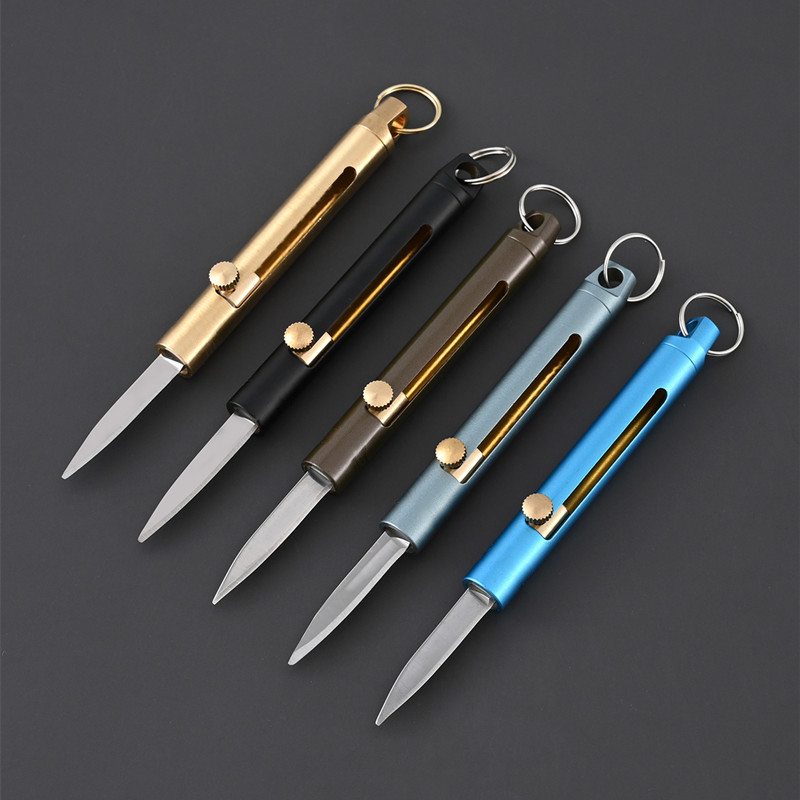 EDC Brass Retractable Knife Ou – Edc Fixed Blade Deep Carry Bewertung und Preis