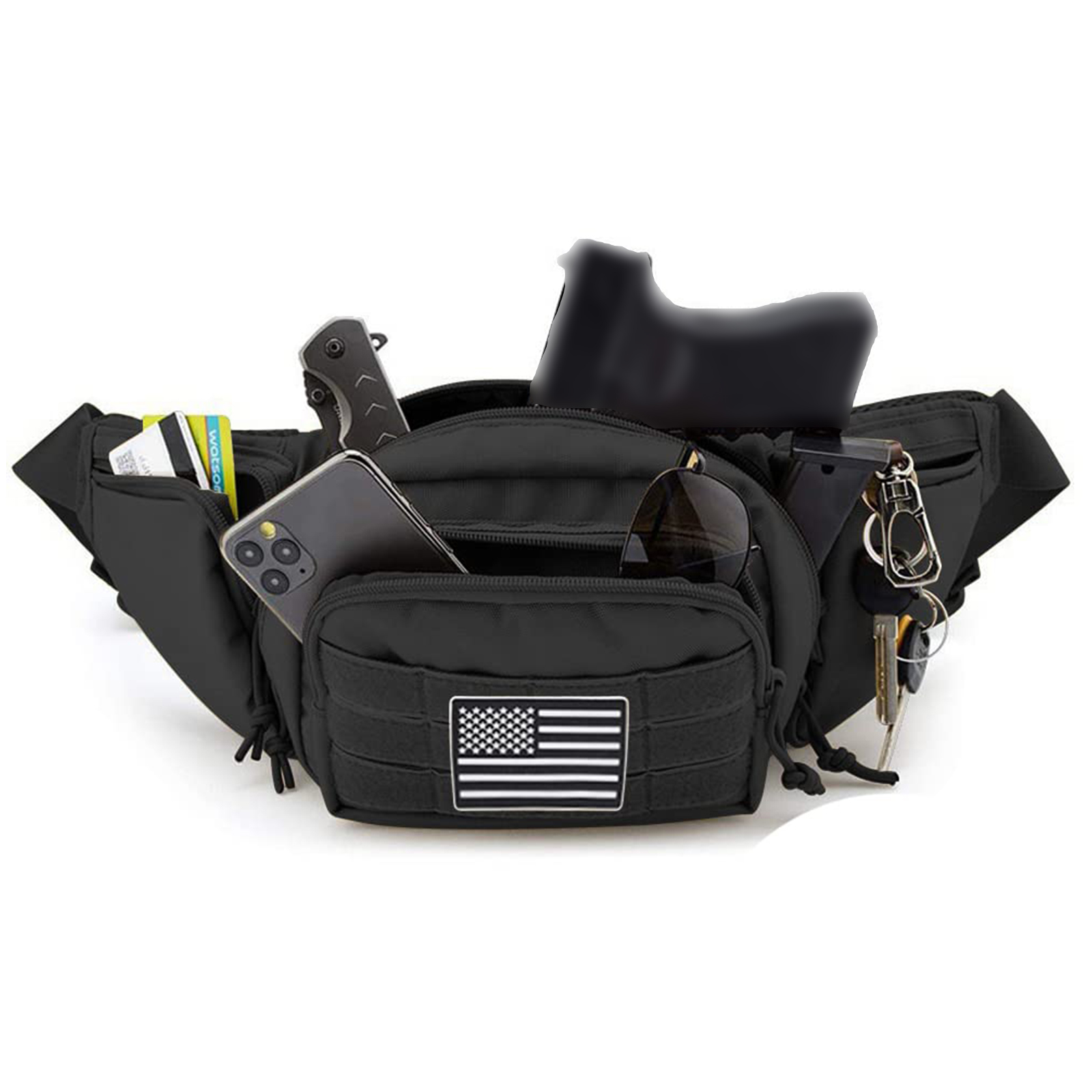 Tactical Fanny Pack Gun Holste – Edc Carry Fanny Pack Bewertung und Preis