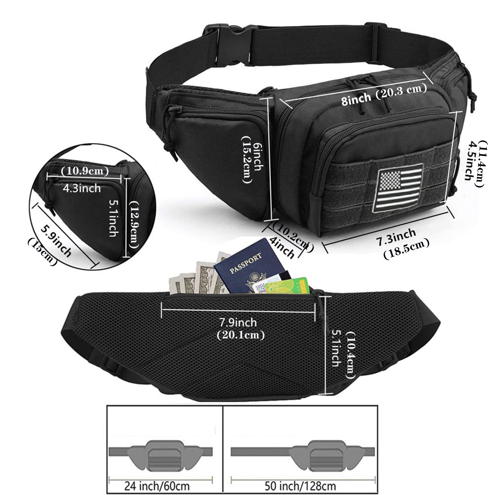 Tactical Fanny Pack Gun Holste – Edc Carry Fanny Pack Bewertung und Preis